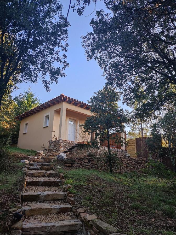 Magnifique petite villa avec jacuzzi l'attrape rêve Les Plantiers Extérieur photo